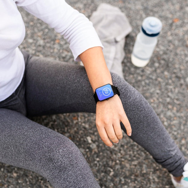 Technology Concept With Smartwatch Mockup Psd