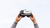 Technology Concept With Vr Glasses Mockup Psd
