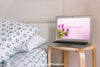 Technology Mockup With Laptop And Bed Psd