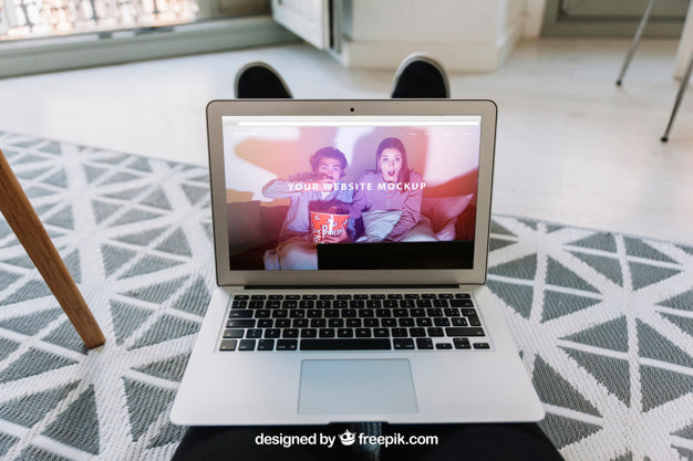 Technology Mockup With Laptop Psd