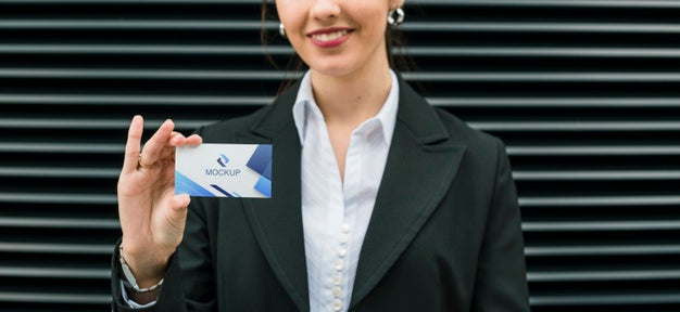 Template For Business Card Identity Company Psd