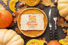 Thanksgiving Day Celebration Food Concept Psd