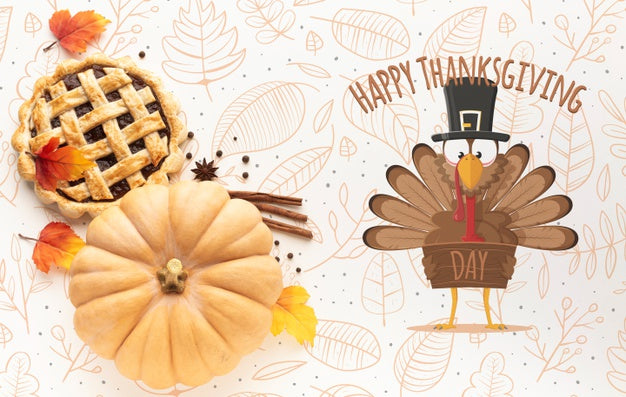 Thanksgiving Day Mock-Up Concept Psd