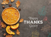 Thanksgiving Day Woth Delicious Pie Psd