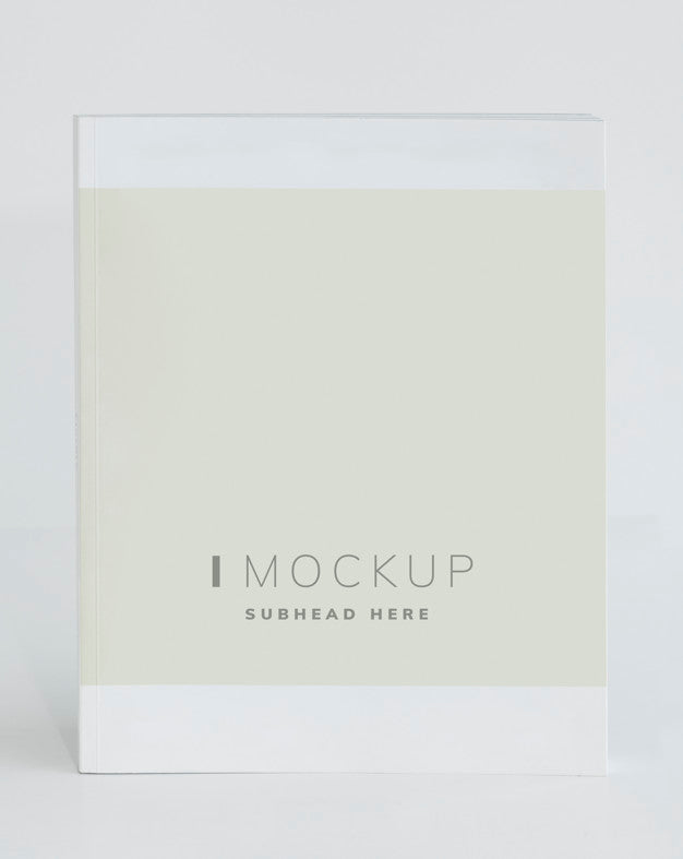 The Cover Of A Magazine Mockup Psd