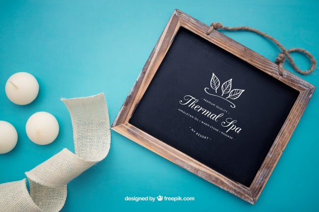 Thermal Spa Mockup Concept Psd