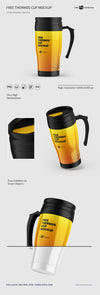 Thermos Cup Mockup Set