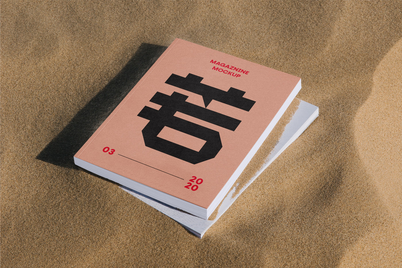 Thick Magazine Mockup