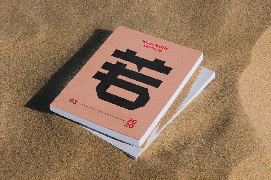 Thick Magazine Mockup