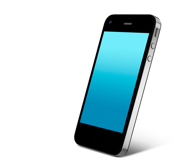 Three Dimensional Image Of Mobile Phone Psd