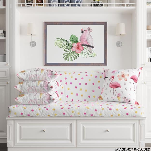 Throw Pillow And Pillows Stack Psd