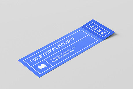 Ticket Mockup