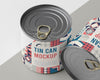 Tin Cans On Table Psd