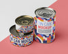 Tin Cans Stacked Psd