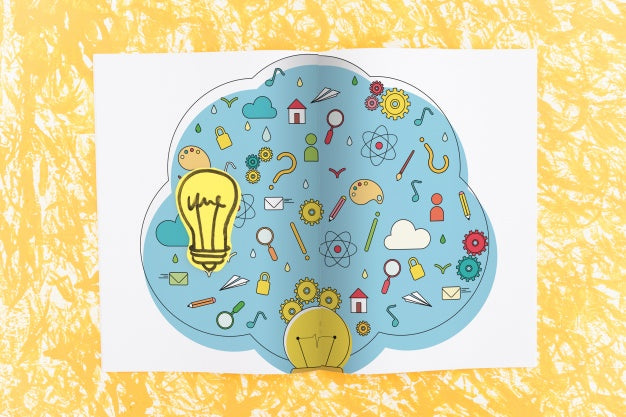 Tips Concept With Paper Folded In Middle Psd