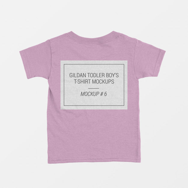 Toddler Bodysuit Crewneck Mockup Psd