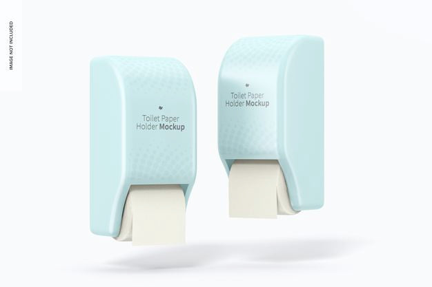 Toilet Paper Holders Mockup Psd