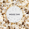Top View Assortment Of Popcorn With Mock-Up Psd