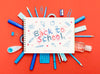 Top View Back To School Concept Psd