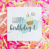 Top View Birthday Card Mockup Psd