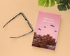 Top View Book And Glasses Arrangement Psd