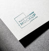 Top View Business Card Mock-Up With Shadows Psd