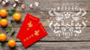 Top View Chinese New Year 2021 Mock-Up Psd