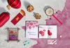 Top View Chinese New Year Accessories And Notebook Psd