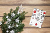 Top View Christmas Concept With Mock-Up Psd