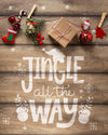 Top View Christmas Concept With Mock-Up Psd