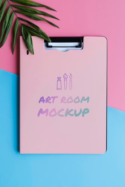 Top View Clipboard With Message Psd