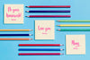 Top View Collection Of Pencils And Notes With Mock-Up Psd