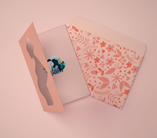 Top View Composition For Mother'S Day Mock-Up Psd