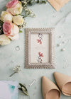 Top View Composition Of Wedding Elements With Frame Mock-Up Psd