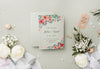 Top View Composition Of Wedding Elements With Invitation Mock-Up Psd