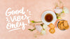 Top View Delicious Breakfast Next To Quote Mock-Up Psd