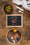 Top View Delicious Cooked Meat Psd