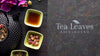 Top View Delicious Tea Leaves Background Psd