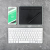 Top View Desk Concept With Smartphone Psd