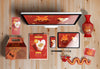 Top View Digital Devices And Gifts For Chinese New Year Psd