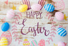 Top View Easter Mockup Psd