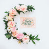 Top View Flowers With Copy Space Psd