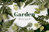 Top View Garden Mock-Up Concept Psd