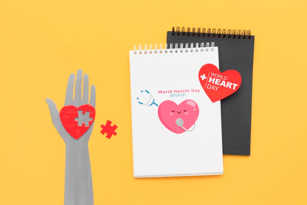 Top View International Health Day Psd