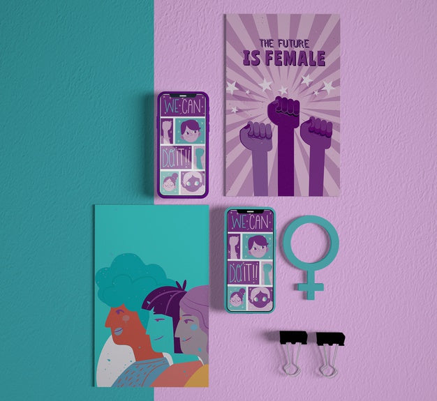 Top View International Women'S Day Psd