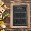 Top View Italian Food Mock-Up Psd