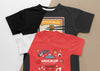 Top View Japanese T-Shirt Mock-Up Assortment Psd