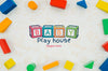 Top View Kids Toy Frame Pack Psd