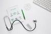 Top View Medical Stethoscope With Mock-Up Psd