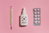 Top View Medicine Concept With Pills Psd